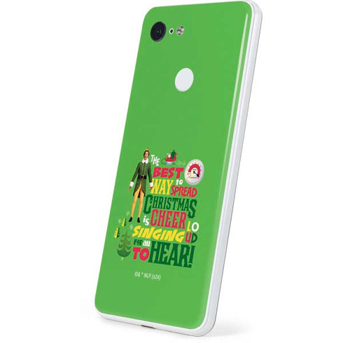 Elf Spread Christmas Cheer Google Pixel 3 Skin